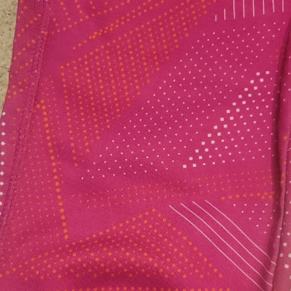 Old Navy Active Pink Patterned Leggings